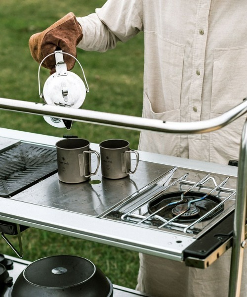 snow peak（スノーピーク） ステンレスキッチンテーブル : ZOZOTOWN