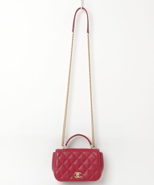 CHANEL（シャネル） マトラッセ キャビアスキン 2WAY チェーン