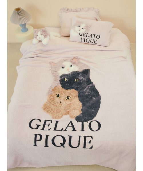 gelato pique Sleep ベッド 寝具 「Sleep」CAT3柄 ジャガードマルチ