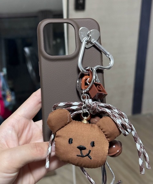 Revo. チャーム ハート カラビナ付き マルチウェイ ストラップ