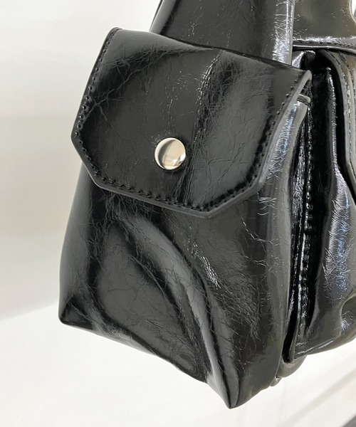 non-hedge（ノンヘッジ） ショルダーバッグ バッグ フラップポケット