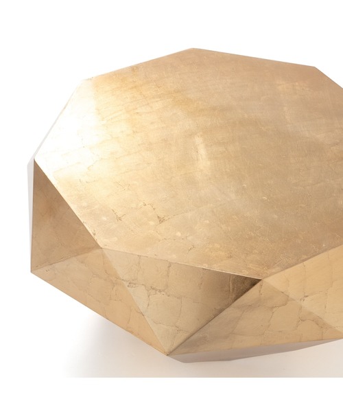 Francfranc（フランフラン） 家具 ダイヤモンドテーブル L ゴールド