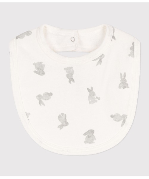 PETIT BATEAU（プチバトー） スタイ よだれかけ プリントサークル