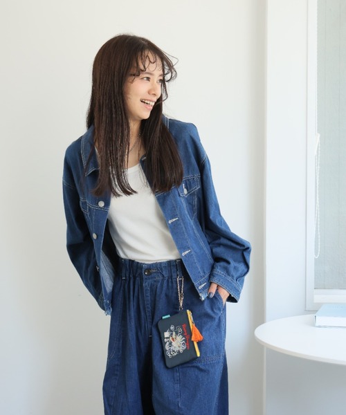 ポーチ whitegames チャーム付ミニポーチ レディース メンズ