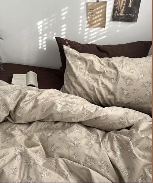 ベッド 寝具 「 ammy. / エイミードット 」 花柄 カバー 枕カバー 4点