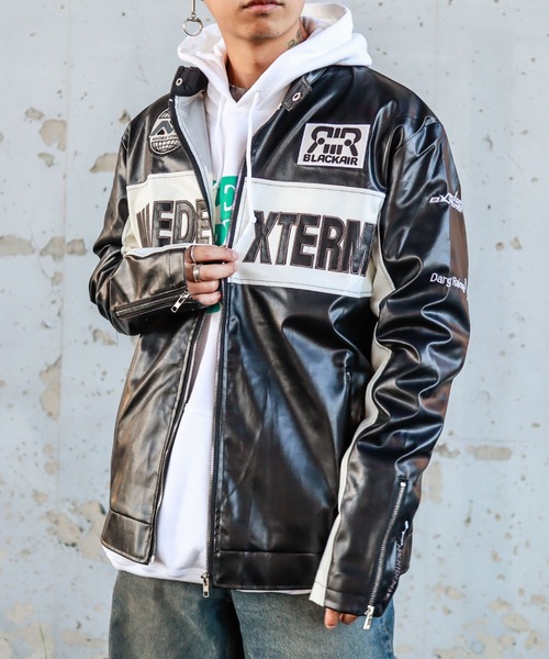 Bling Leads ブルゾン アウター Z)「BLINGLEADS」ABM21676 LOGO