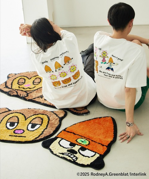 LAROUTE（ラルート） ラグ ラグマット 「Parappa The Rapper×LAROUTE