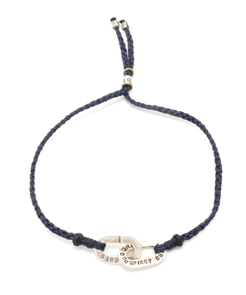 amp japan（アンプジャパン） ブレスレット Braid Waxed Cord Bracelet