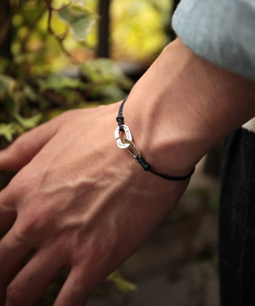 amp japan（アンプジャパン） ブレスレット Braid Waxed Cord Bracelet