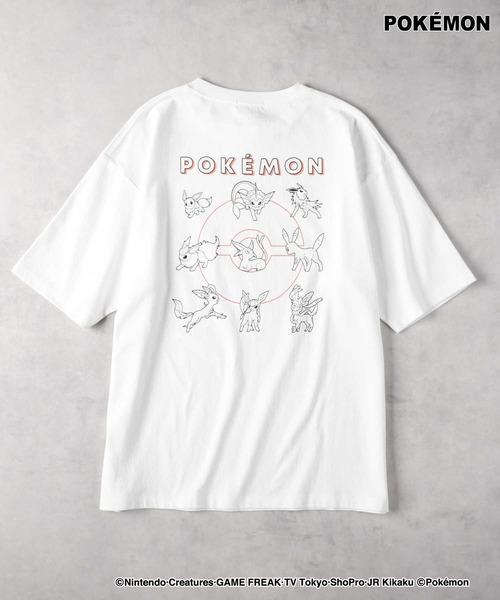 Right-on（ライトオン） tシャツ 「POKEMON」ポケモン プリントT