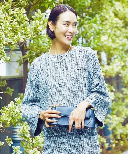 MICHEL KLEIN（ミッシェルクラン） ブラウス シャツ 「セットアップ