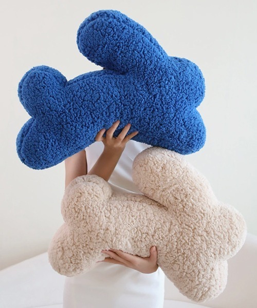 Ein（アイン） クッション クッションカバー Ein/うさぎシルエット