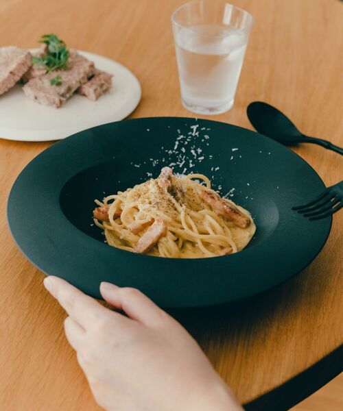 IDEA LABEL（イデアレーベル） 食器 ARAS 深皿とカレースプーンのペア