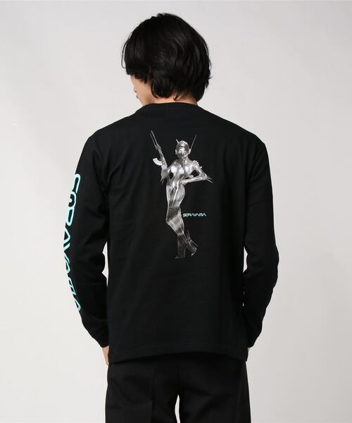 Sync. tシャツ Sync.「HAJIME SORAYAMA」LONG SLEEVE TEE ”COMMAND