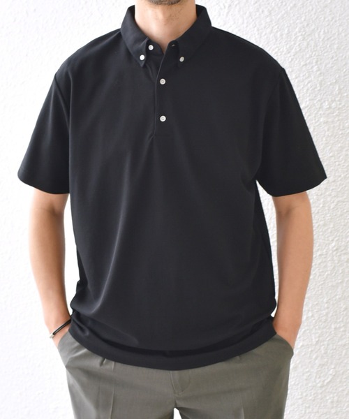 SHIPS any ポロシャツ any:「接触冷感/遮熱/UVカット機能等」サマー