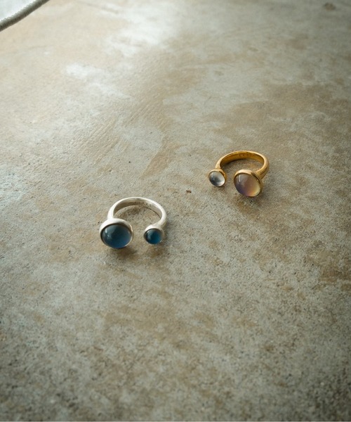 SYKIA（シキア） 指輪 リング 2 Stone Mood Ring/2ストーンムード