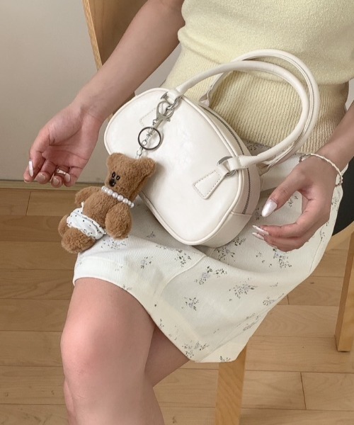 sakishimatokyo ボストンバッグ 「2WAY」フェイクレザーミニボストン