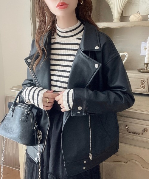 moment+ レザージャケット ライダース 「累計販売枚数2万枚突破