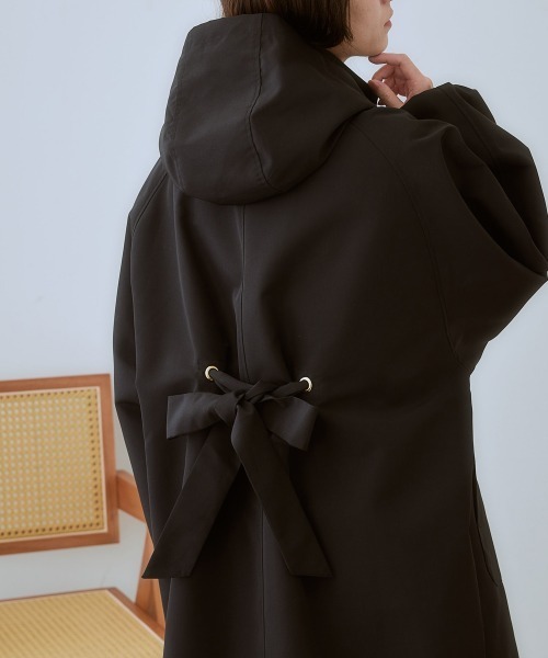 SMILELAND モッズコート コート 「大きいサイズ」 後ろリボンオーバー