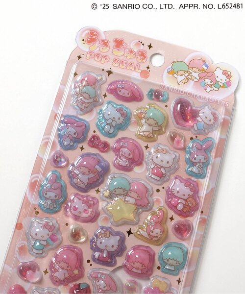 sanrio（サンリオ） ステッカー サンリオうるちゅるポップシール