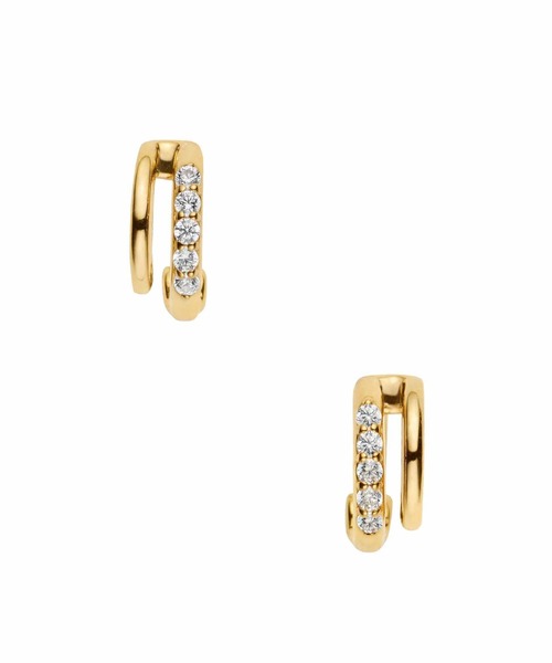 va vendome aoyama イヤリング シルバー キュービックジルコニア