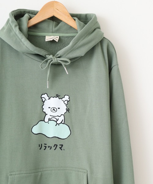FUNALIVE（ファンアライブ） パーカー Rilakkuma 裏毛プルパーカー