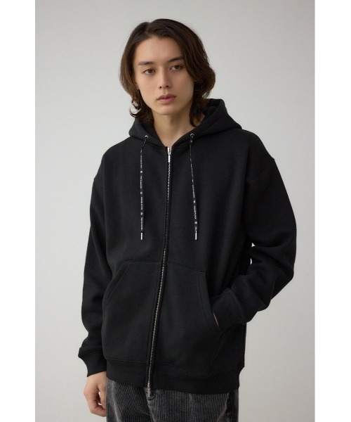 AZUL BY MOUSSY（アズールバイマウジー） パーカー 裏起毛ジップアップ