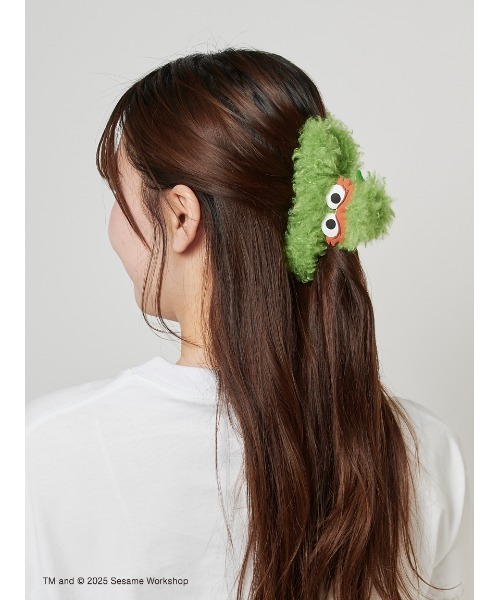 SESAME STREET（セサミストリート） ヘアクリップ ファーヘアクリップ