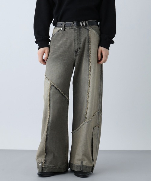 HARE（ハレ） ジーンズ サイコウチクワイドデニムパンツ(HARE) メンズ