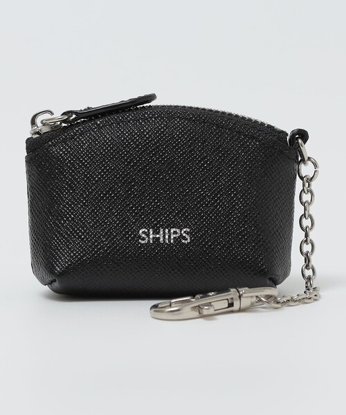 SHIPS（シップス） キーホルダー 「WEB限定」SHIPS:「SAFFIANO LEATHER