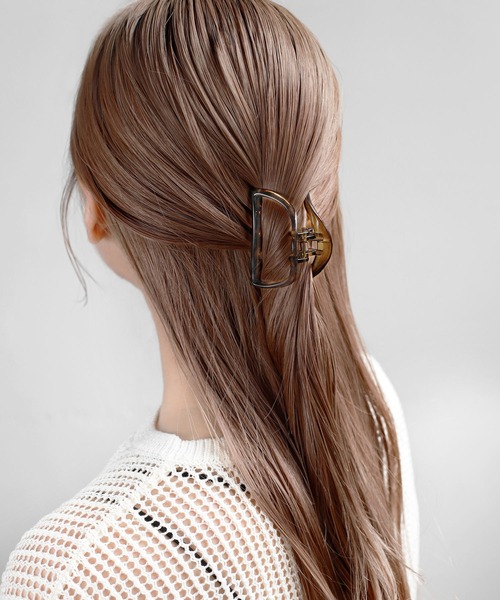 ANEMONE（アネモネ） ヘアクリップ シックカラーハーフムーンバンス