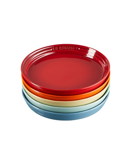 Le Creuset（ル・クルーゼ） 食器 ネオ・ラウンド・プレート 22cm (5枚