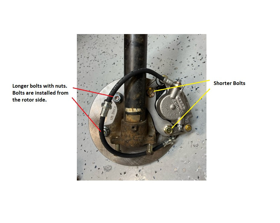 Front Brake Caliper Kit 280ZX 79-83 | Z Car Depot Inc