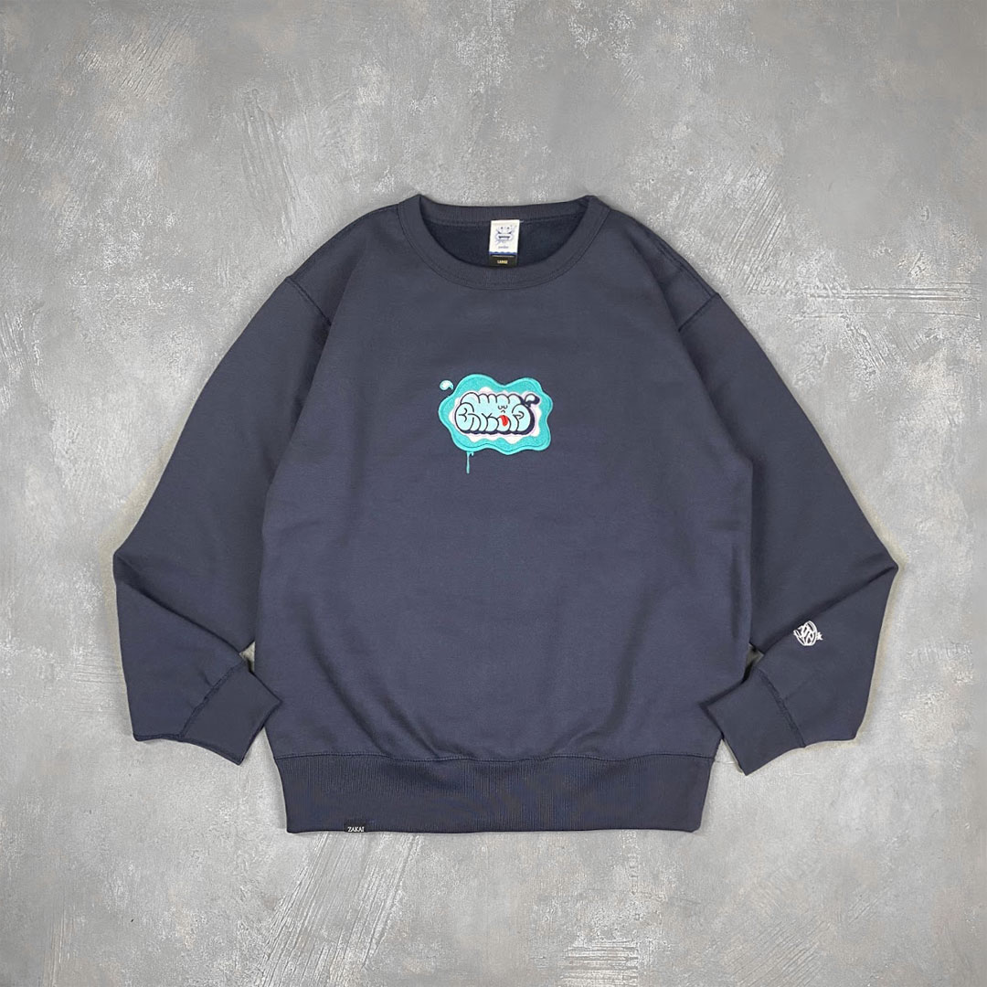 限定受注販売 ZAKAI x AMES 'throw up' 刺繍 series