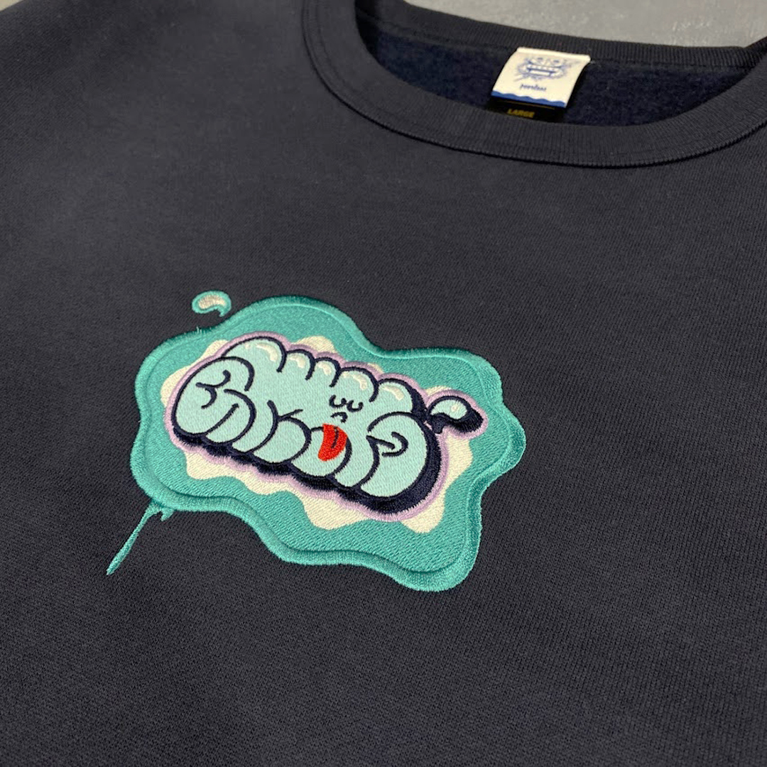 限定受注販売 ZAKAI x AMES 'throw up' 刺繍 series