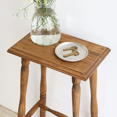 木製 ミニテーブル 50230317 アンティーク風ミニテーブル 48×28×H65