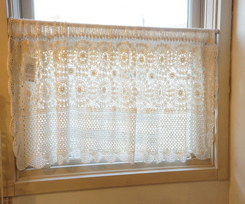 カフェカーテン クロシェレース マーブル MS53-CF – Heartful Country