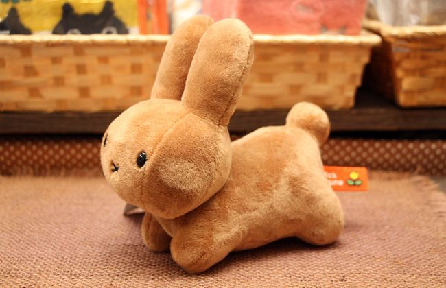 ミッフィー Brunaファミリー うさぎSS ブラウン - 雑貨屋サク