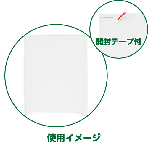 ZAP 宅配レター封筒A5サイズ W190×H245+45mm 300g【200枚入】 | 株式