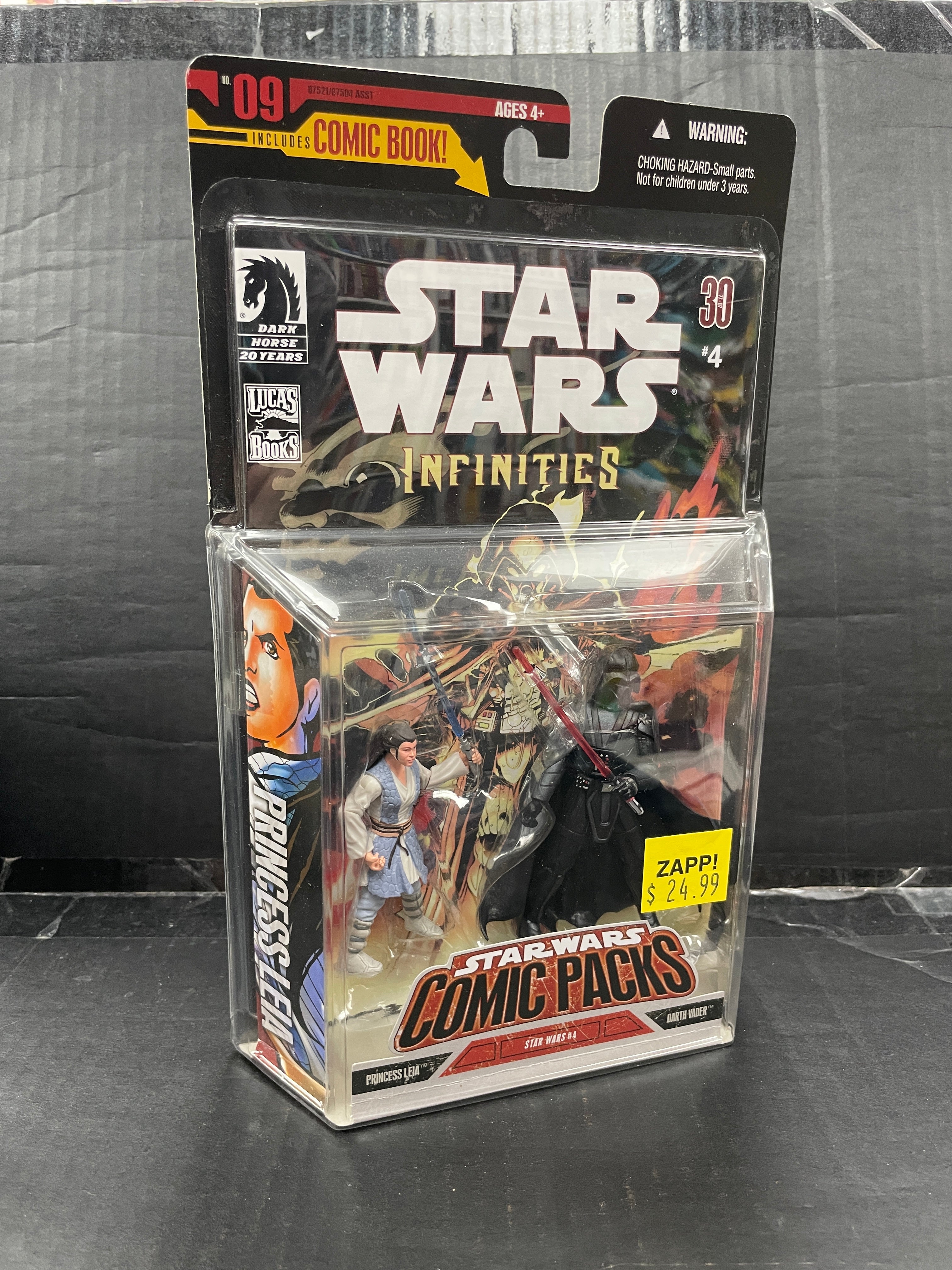 Star Wars Comic Packs Princess Leia & Darth Vader – Zapp! Comics