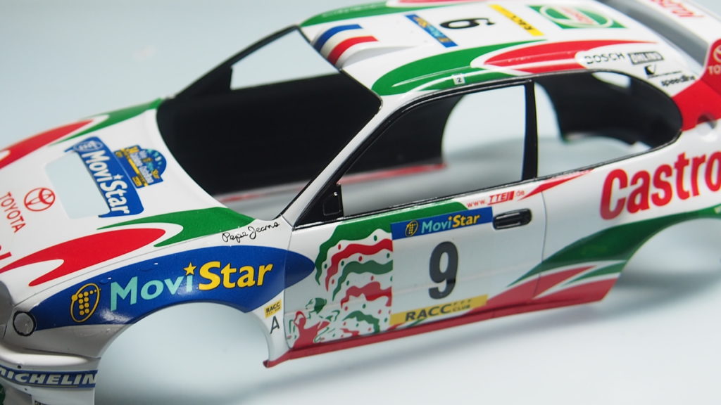 タミヤ1/24トヨタカローラWRC1998年スペイン完成しました | プラモデル