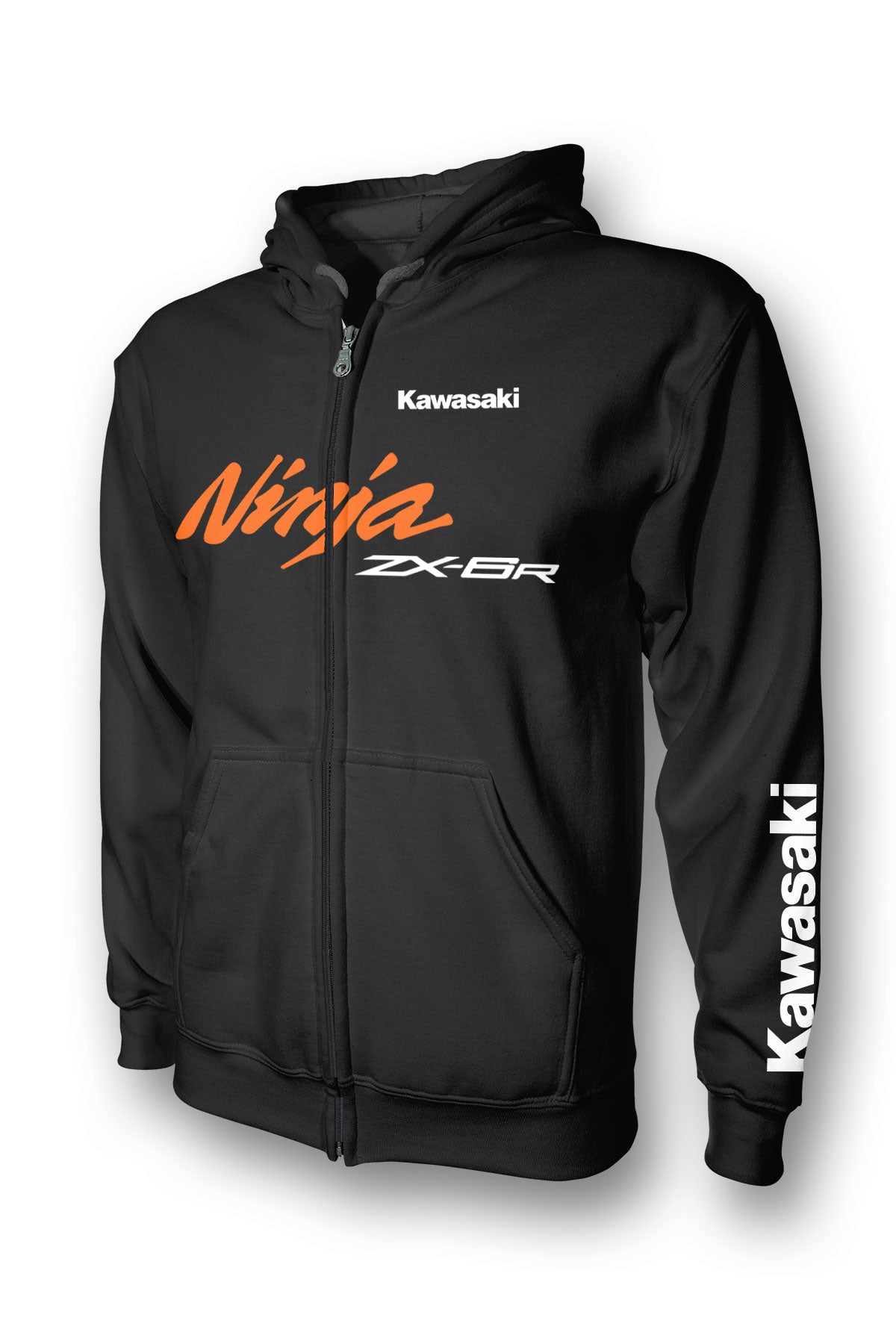 Kawasaki Ninja ZX-6R Full Zip Hoodie | Kawasaki Motorcycle Apparel