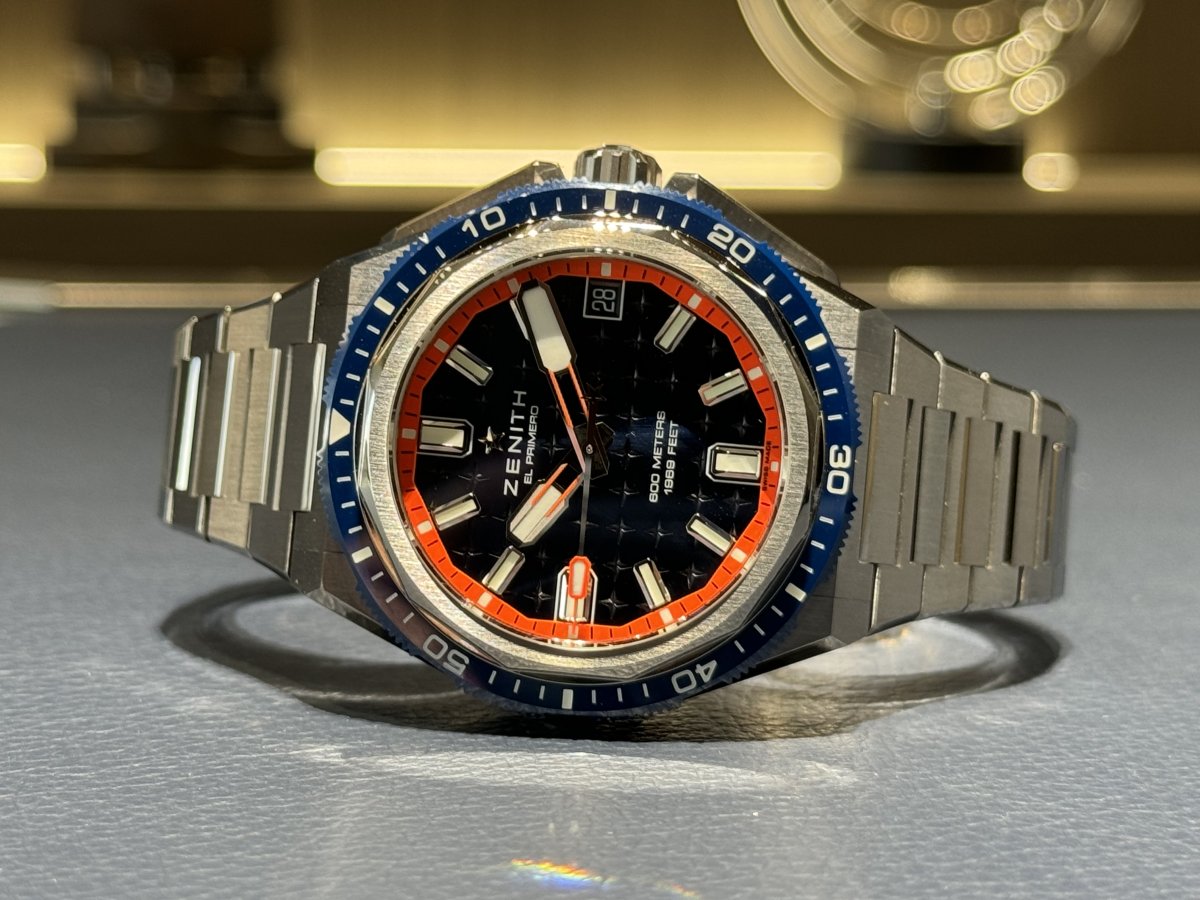 ゼニスの本格ダイバーズウォッチが登場！『デファイ エクストリーム