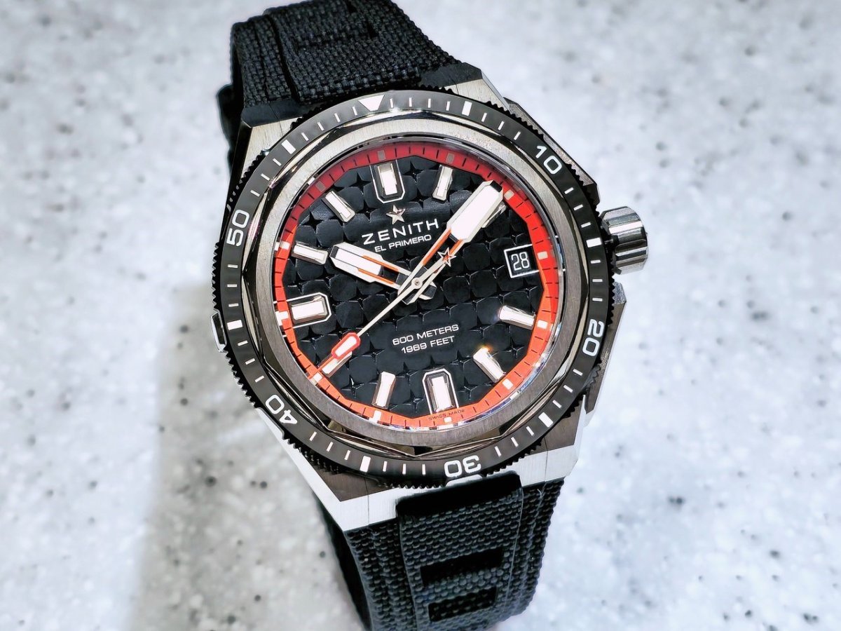 ついに来た！ゼニス待望の本格ダイバーズウォッチ！暑い夏もこれ一本で