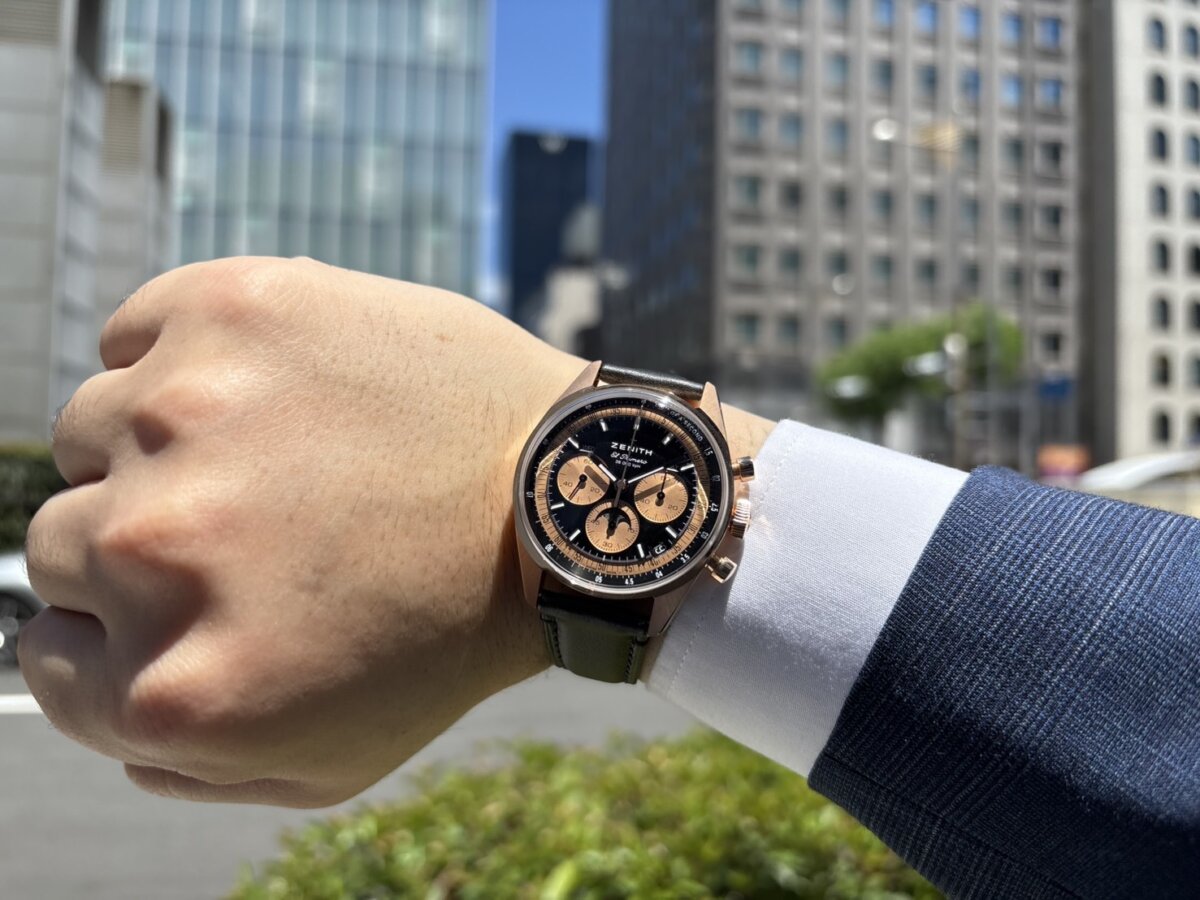 ゼニス】とにかくカッコイイ ムーンフェイズ搭載時計「クロノマスター