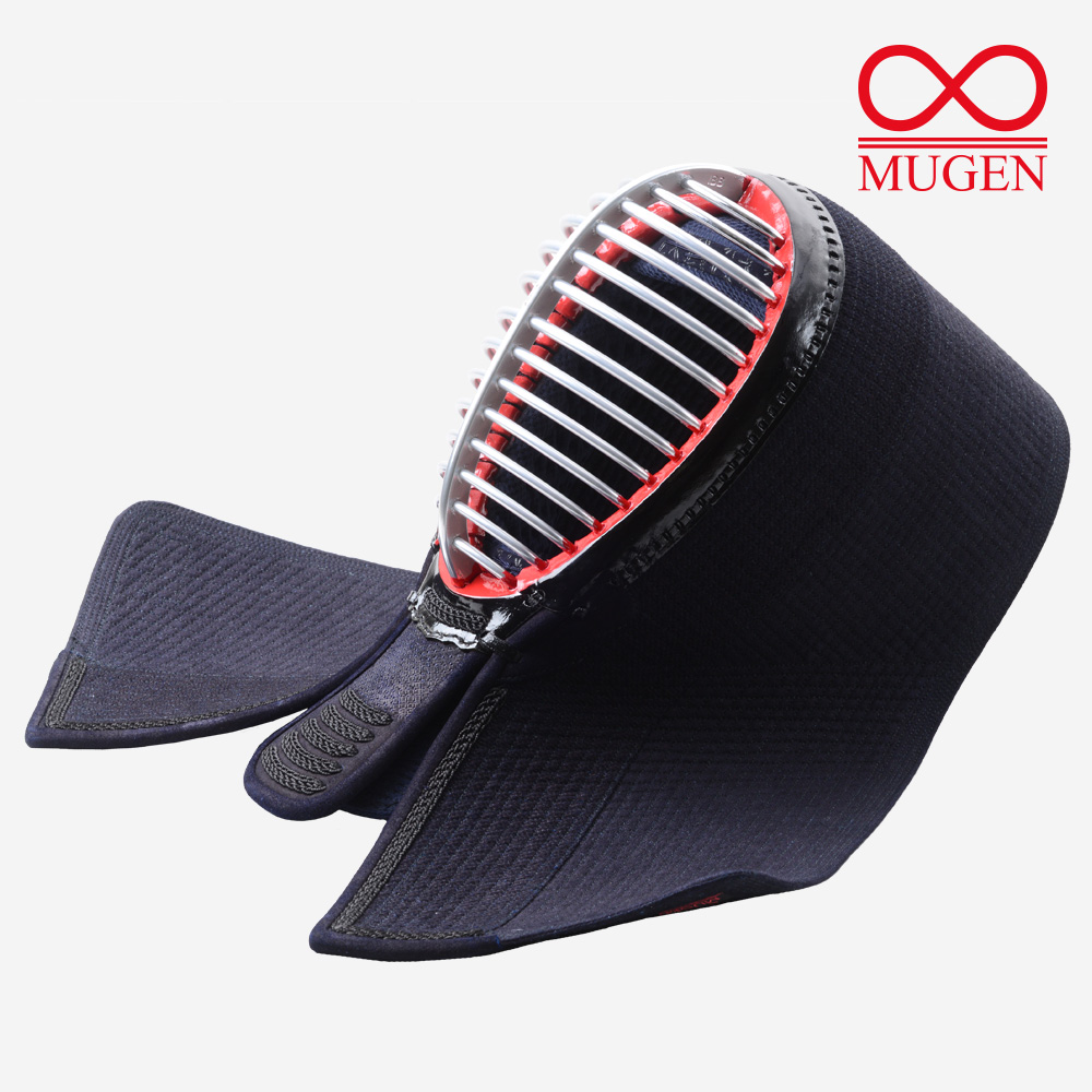 大還元祭】30%OFF☆日本製 国産 手作り伝統工芸品 赤∞MUGEN 面 日本剣