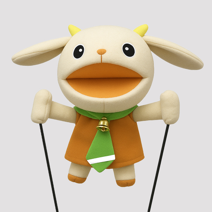オリジナルパペット | パペット | 取り扱いグッズ | オリジナルグッズ