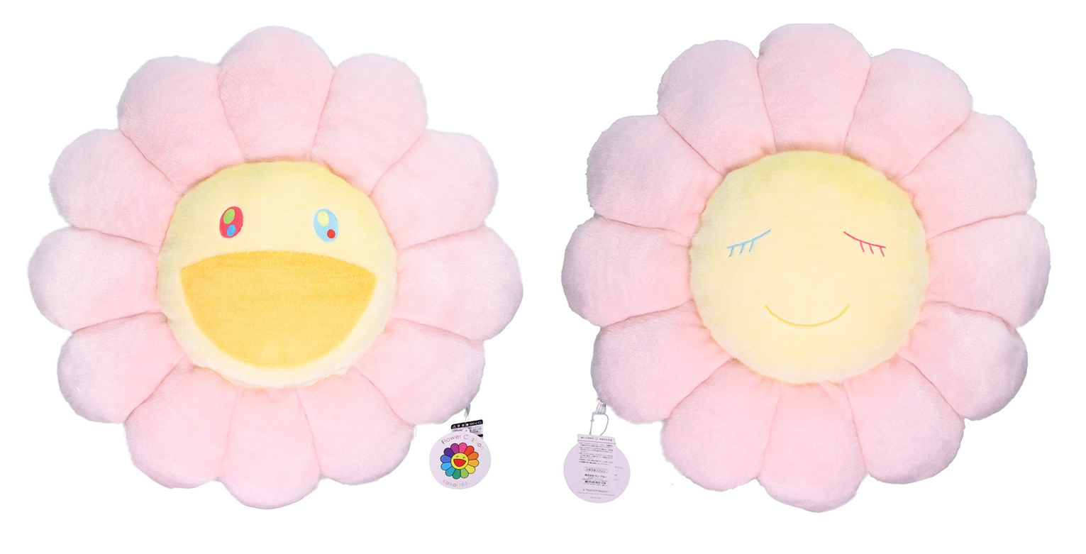 WEBショップにて新色フラワークッション4種(60cm)を販売いたします