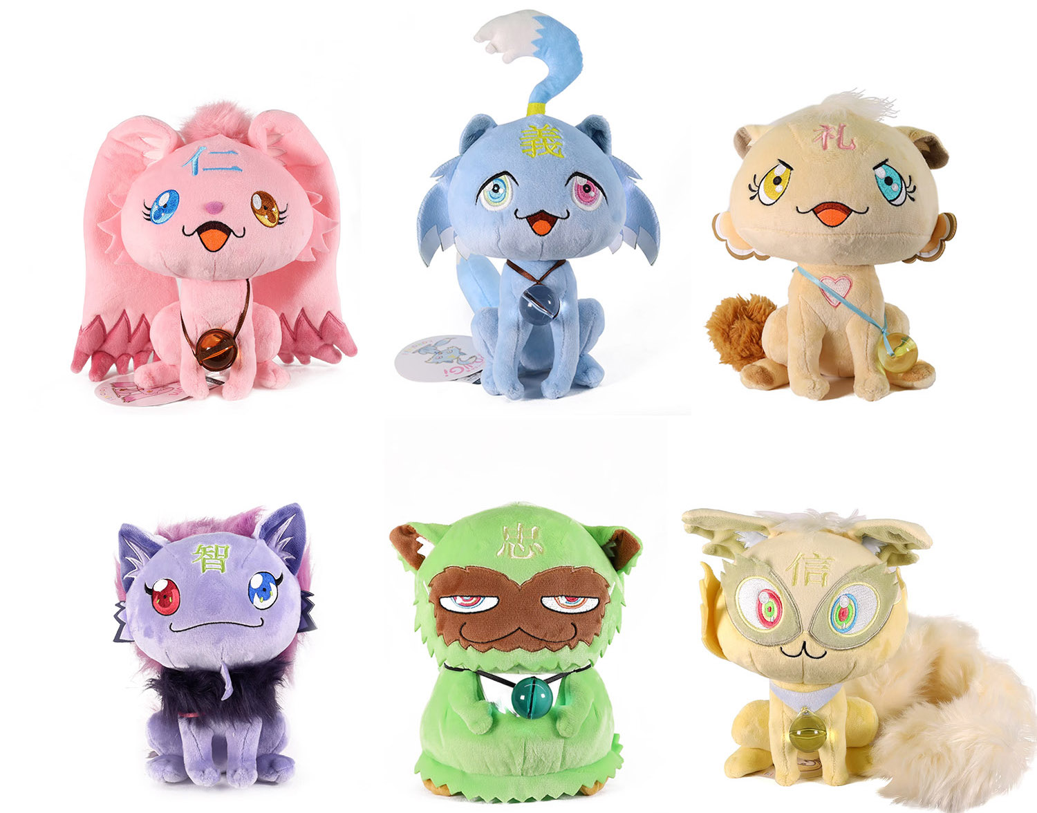 7月19日(月)よりWEBショップにて、6HP(6 Hearts Princess)ぬいぐるみを