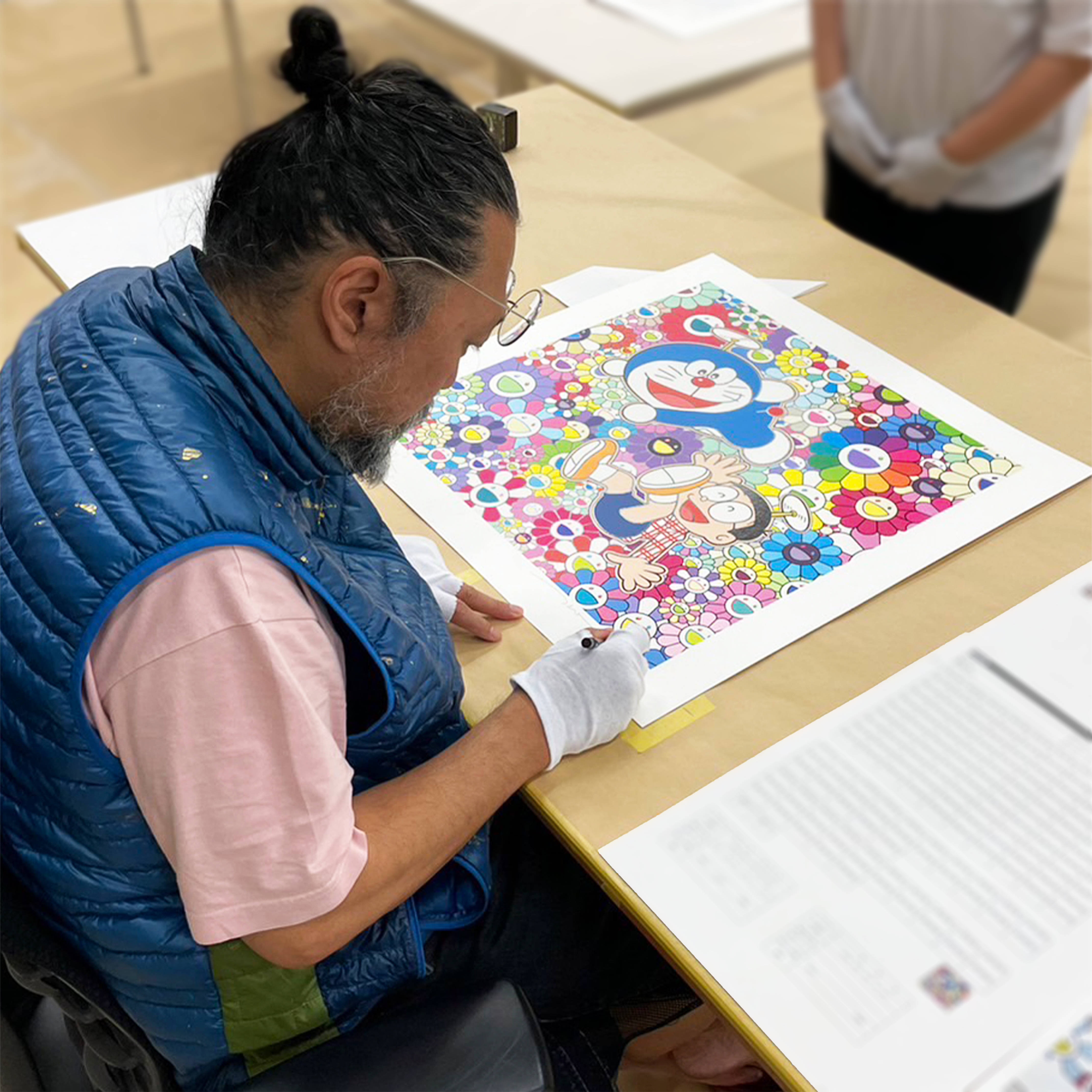 6月17日(土)12時よりWEBショップにて、 ドラえもん×村上隆コラボ